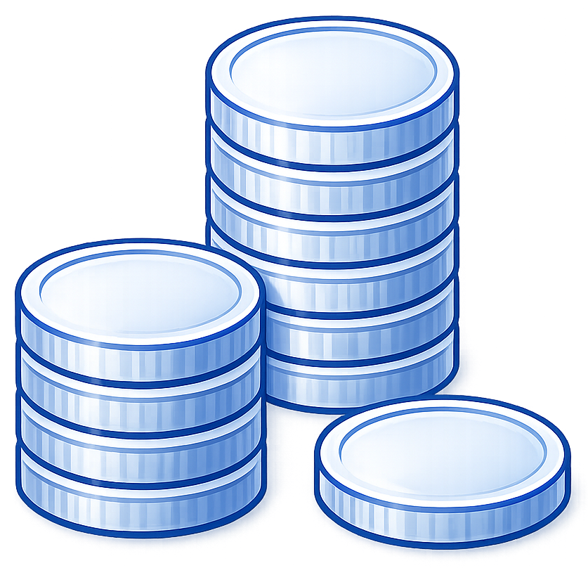Investing financial guide icon representing long-term investing and wealth growth.